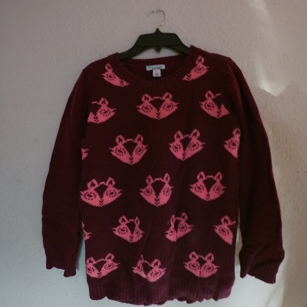 Fox Pattern Sweater